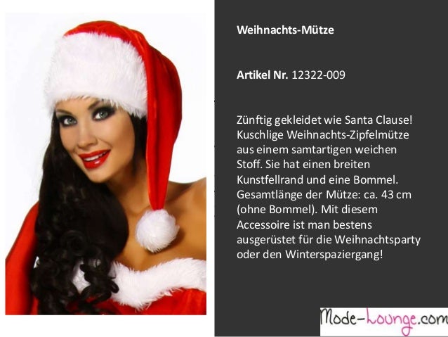 Schönheit im Weihnachtskostüm Schönheit im Weihnachtskostüm